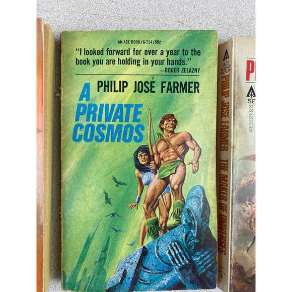 Philip Jose Farmer Lot Of 3 Vintage Pocket Novels From The 60s and 70s - Picture 3 of 7